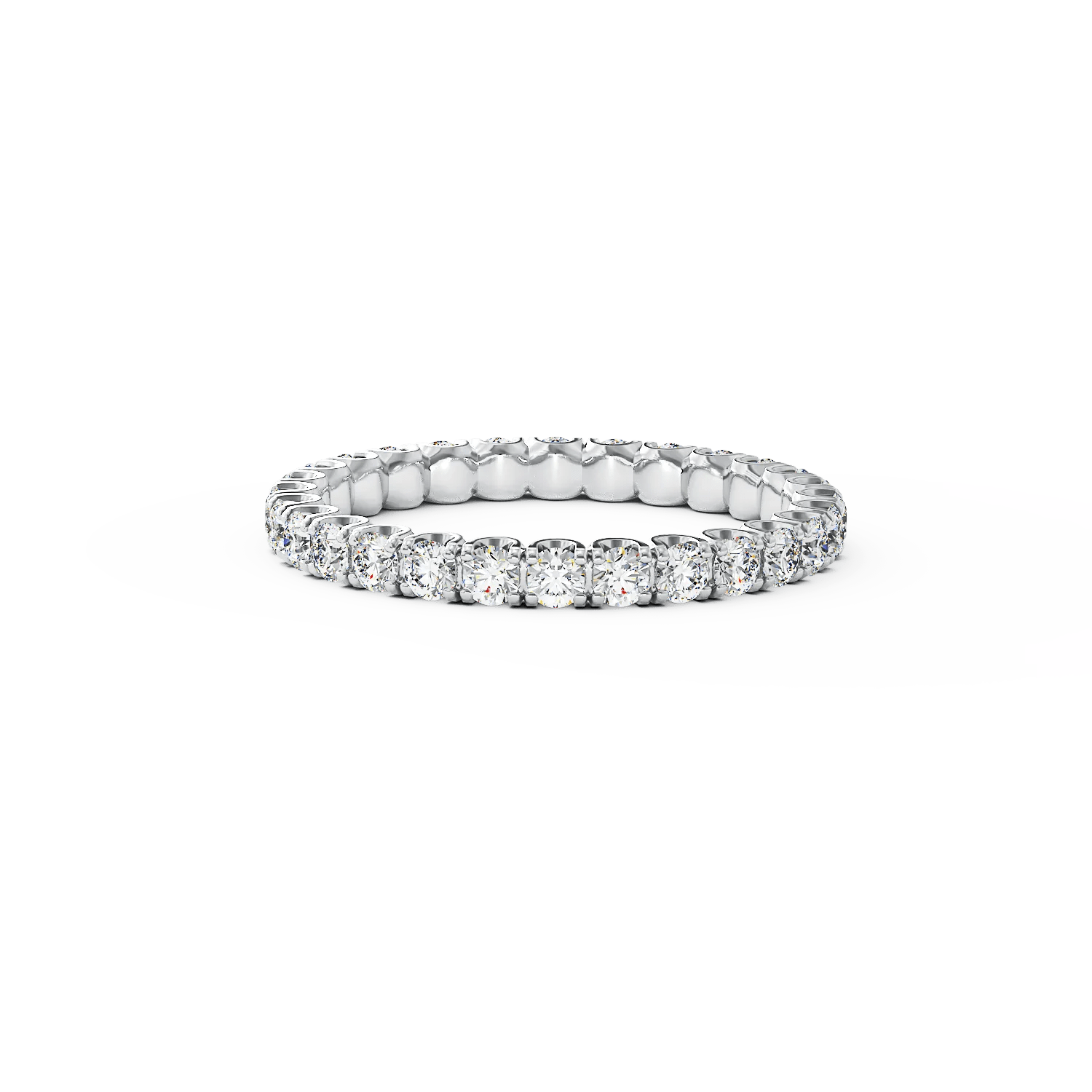 Inel de aur alb cu diamante de 1ct – eleganță Inel de aur alb cu diamante de 1ct - eleganță