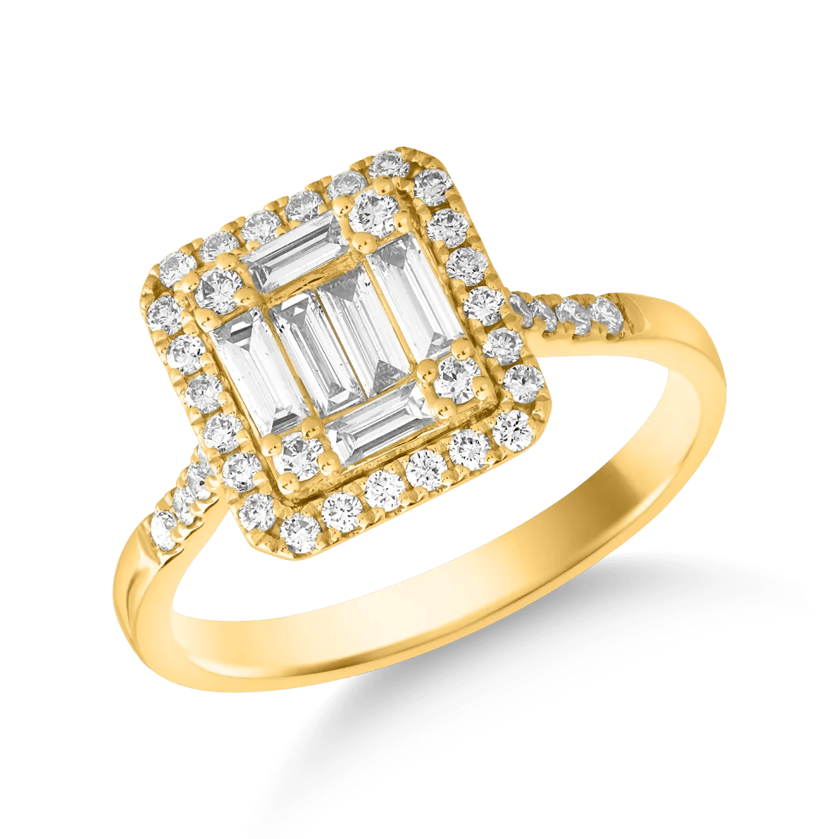 Lanț cu pandantiv din aur alb și diamante de 0.07ct – Teilor Lanț cu pandantiv din aur alb și diamante de 0.07ct – Teilor