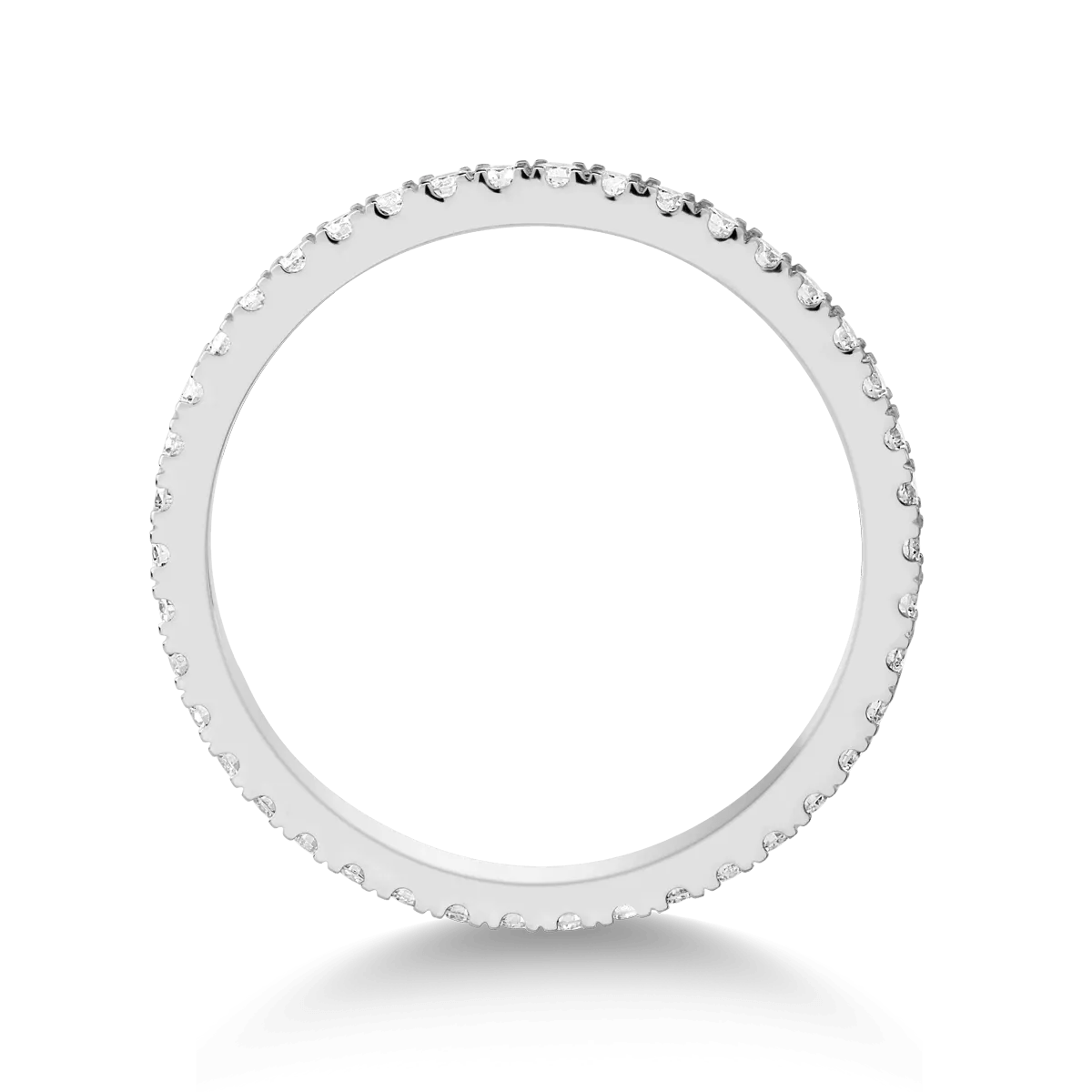 Inel eternity aur alb cu diamante 0.48ct Inel eternity aur alb cu diamante 0.48ct