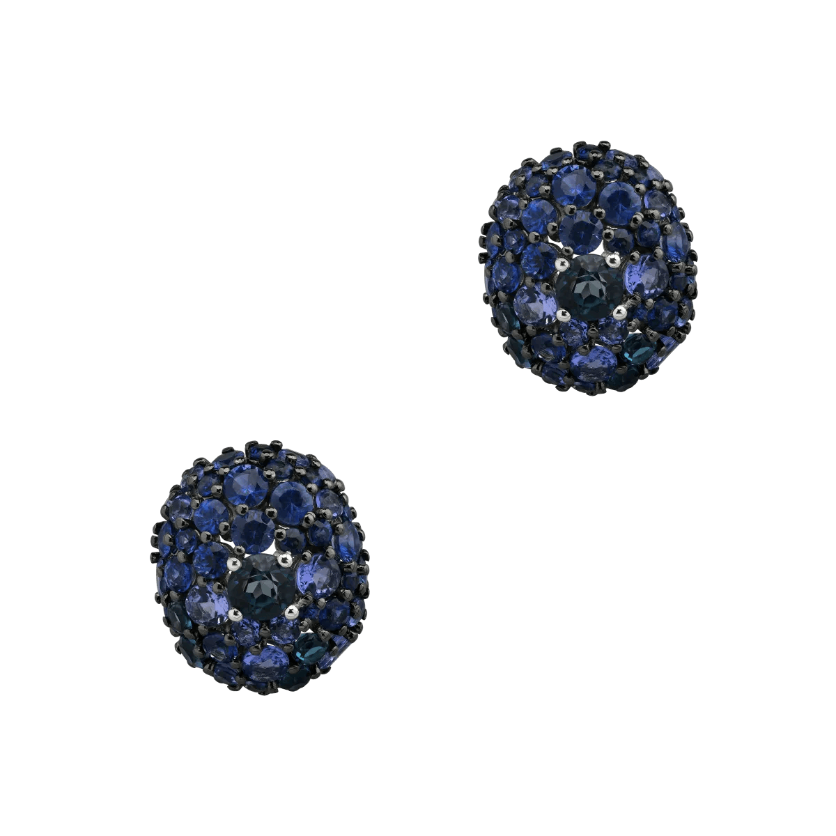 Cercei din aur alb cu pietre prețioase și semiprețioase de 6.61ct – Teilor Cercei din aur alb cu pietre prețioase și semiprețioase de 6.61ct – Teilor