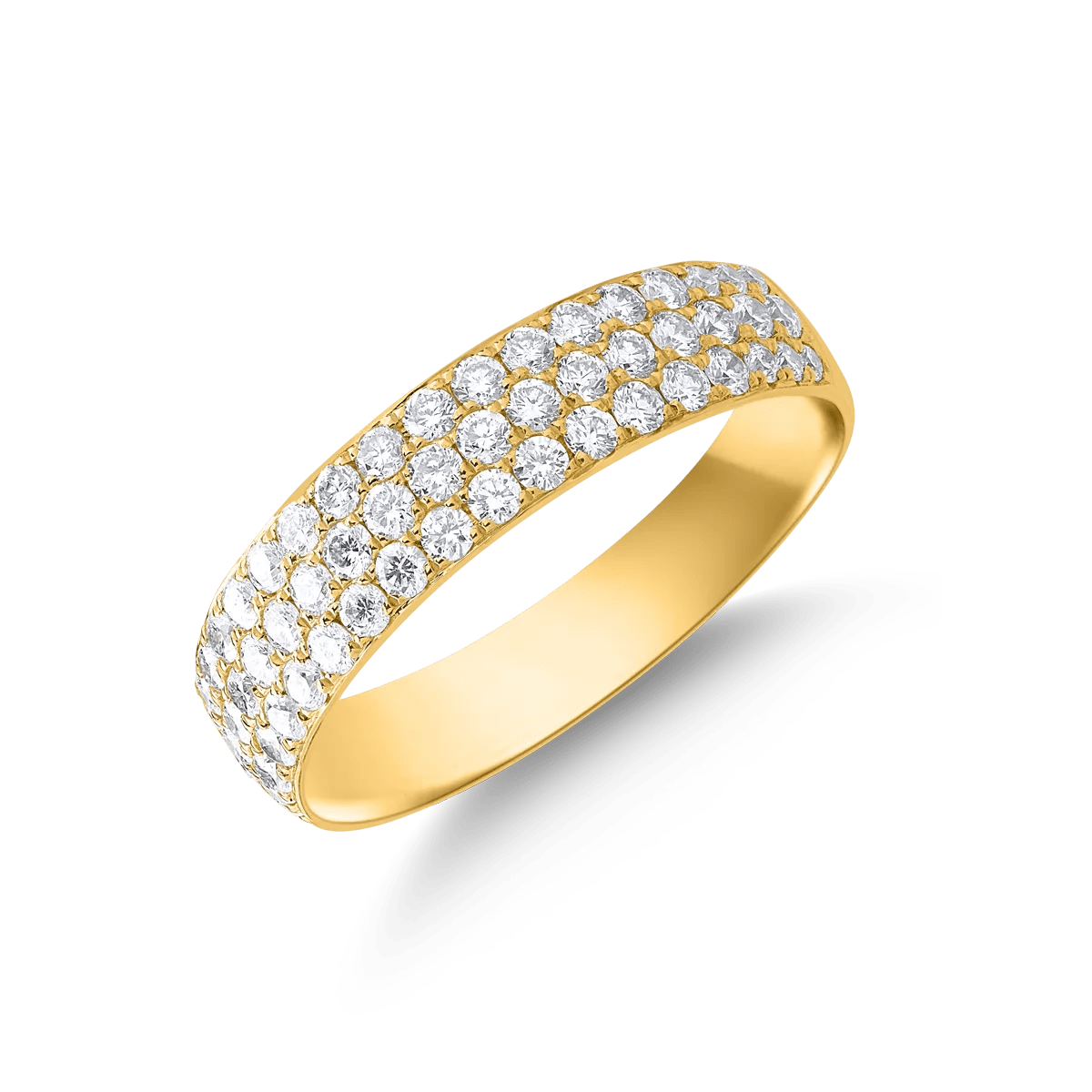 Inel din aur alb cu quartz coniac de 7.58ct Inel din aur alb cu quartz coniac de 7.58ct