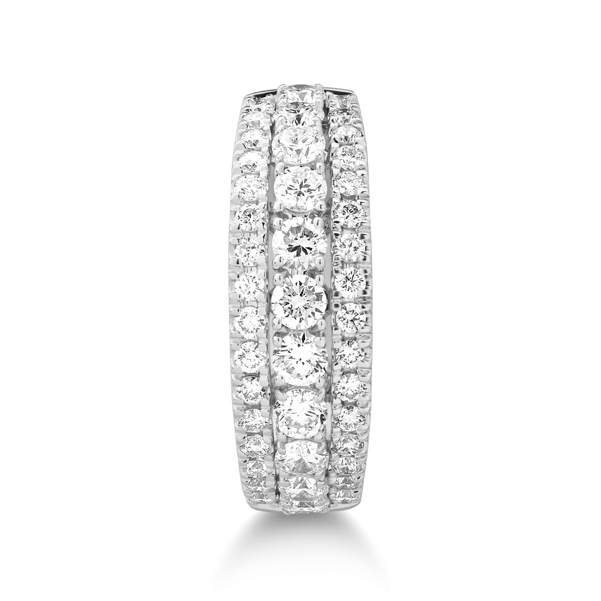 Inel din aur alb cu diamante 0.9ct Inel din aur alb cu diamante 0.9ct