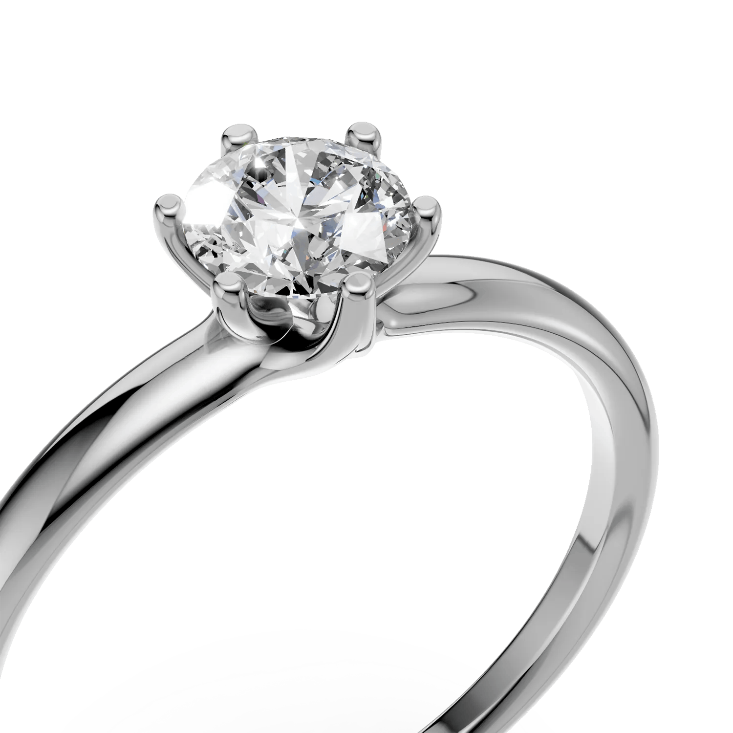 Inel de logodnă din platină cu diamant – Teilor Inel de logodnă din platină cu diamant - Teilor