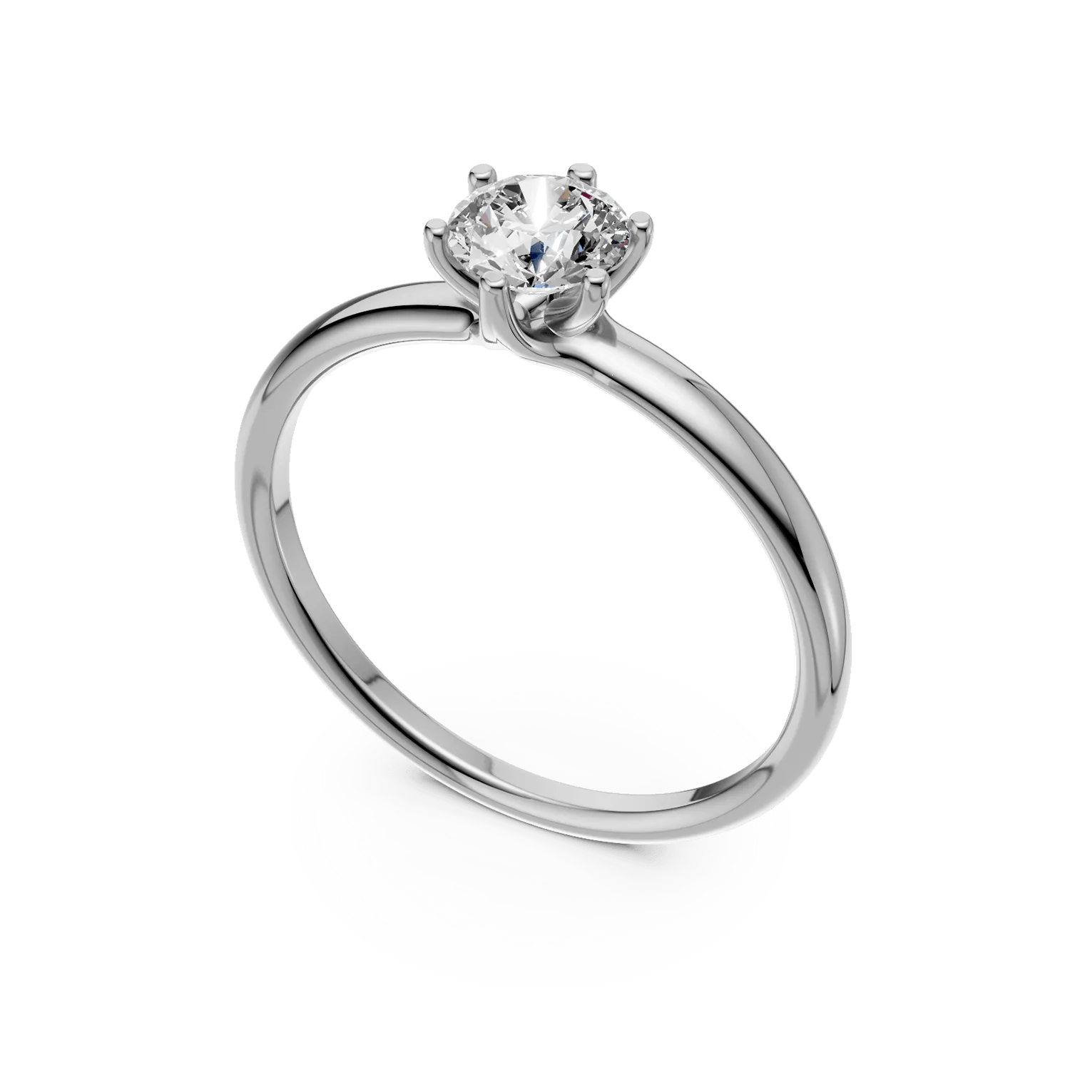Inel de logodnă din platină cu diamant – Teilor Inel de logodnă din platină cu diamant - Teilor