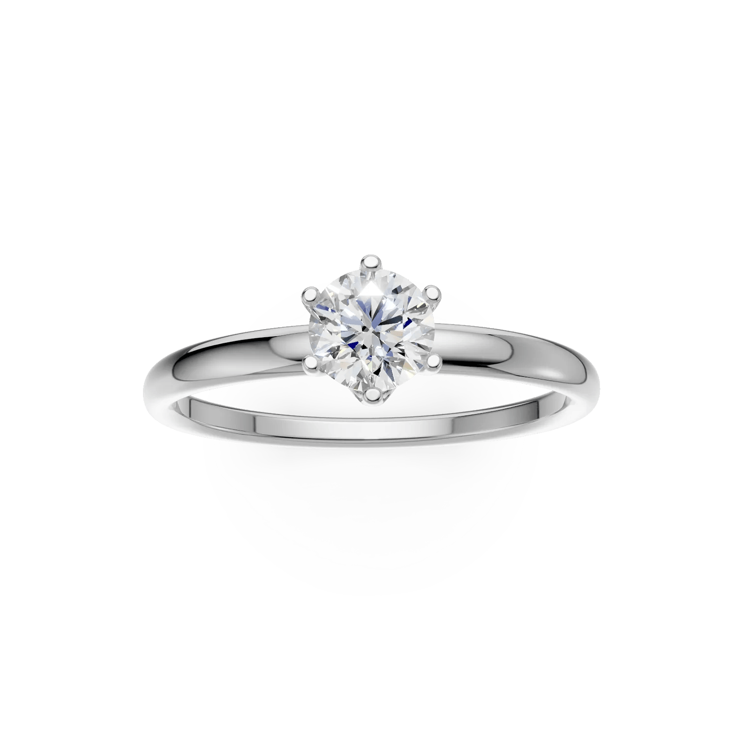 Inel de logodnă din platină cu diamant – Teilor Inel de logodnă din platină cu diamant - Teilor