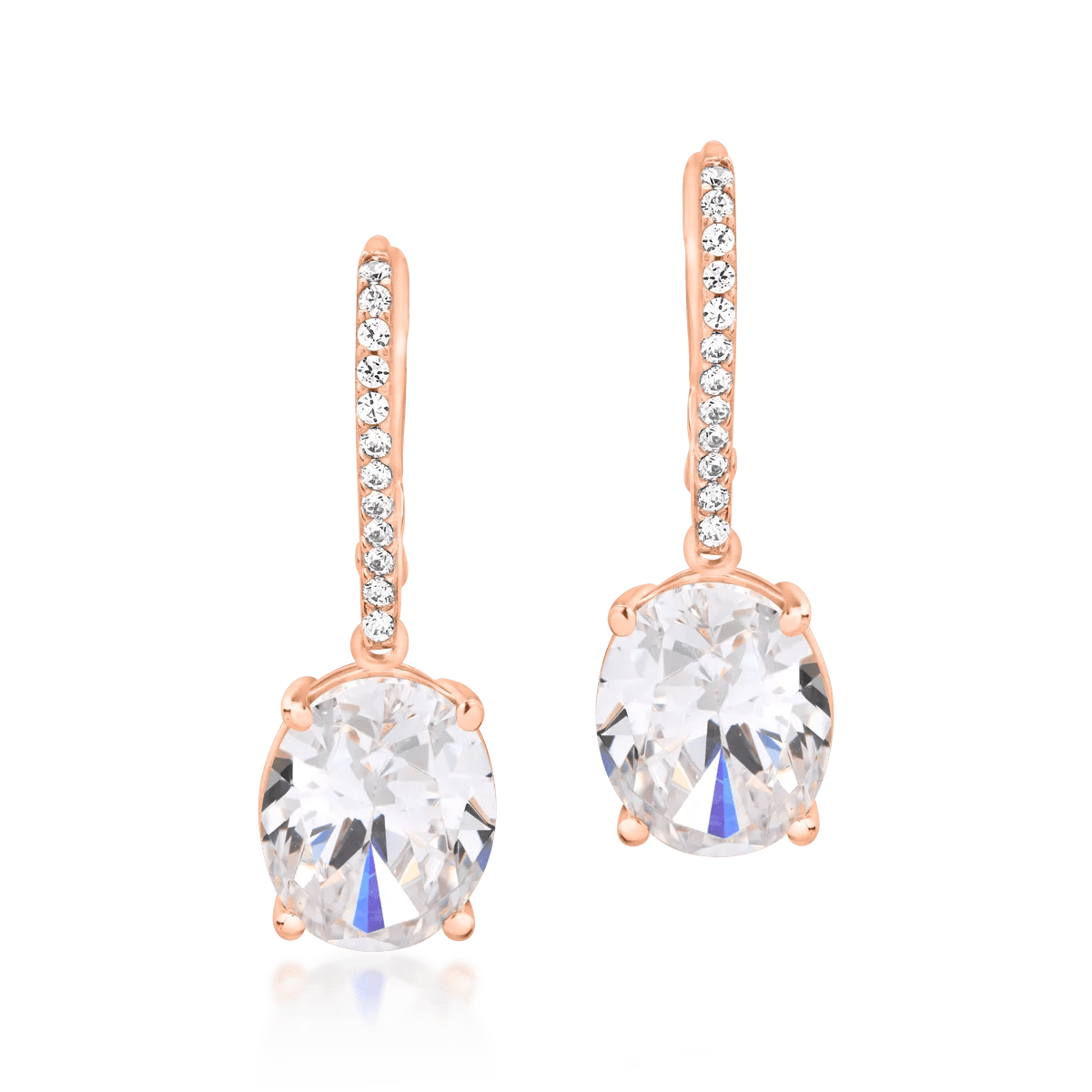 Cercei din aur roz – teilor Cercei din aur roz – teilor