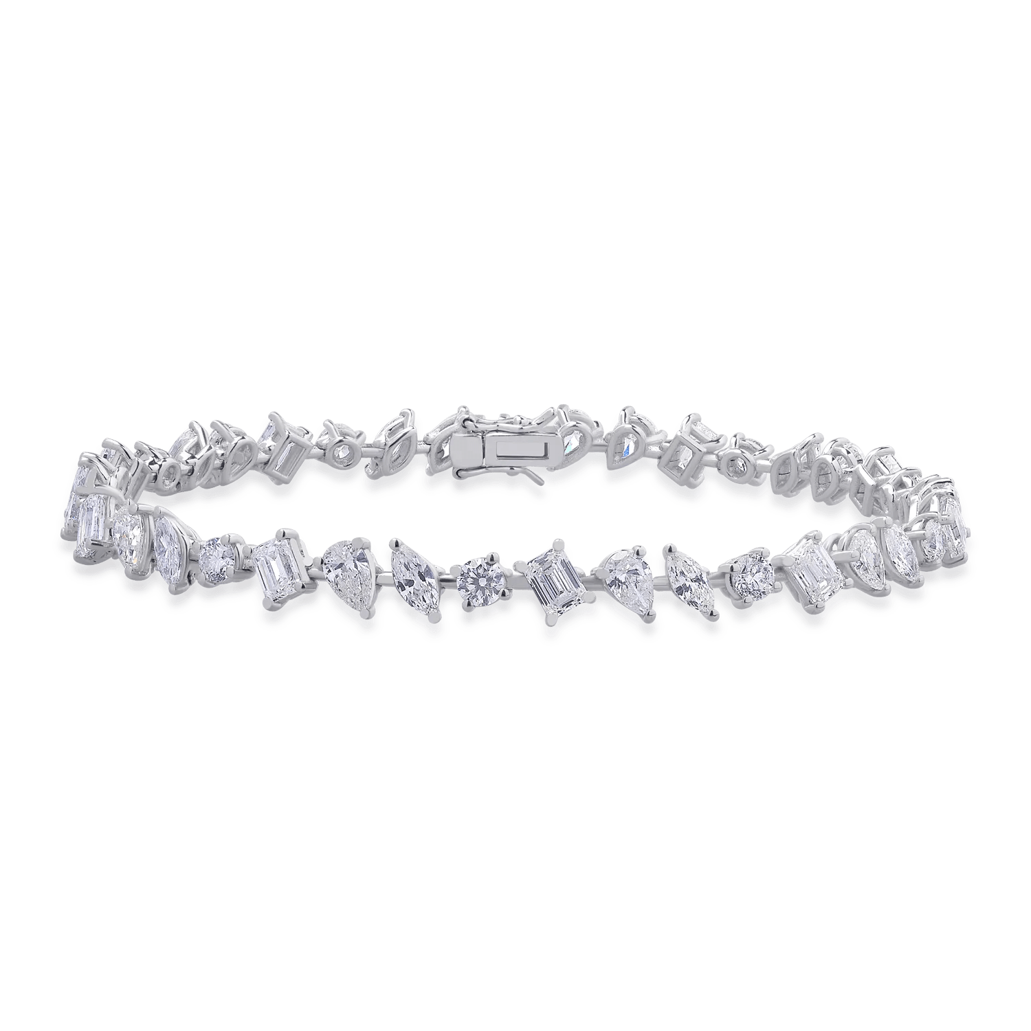 Brățară din aur alb cu diamante de 6.34ct Brățară din aur alb cu diamante de 6.34ct