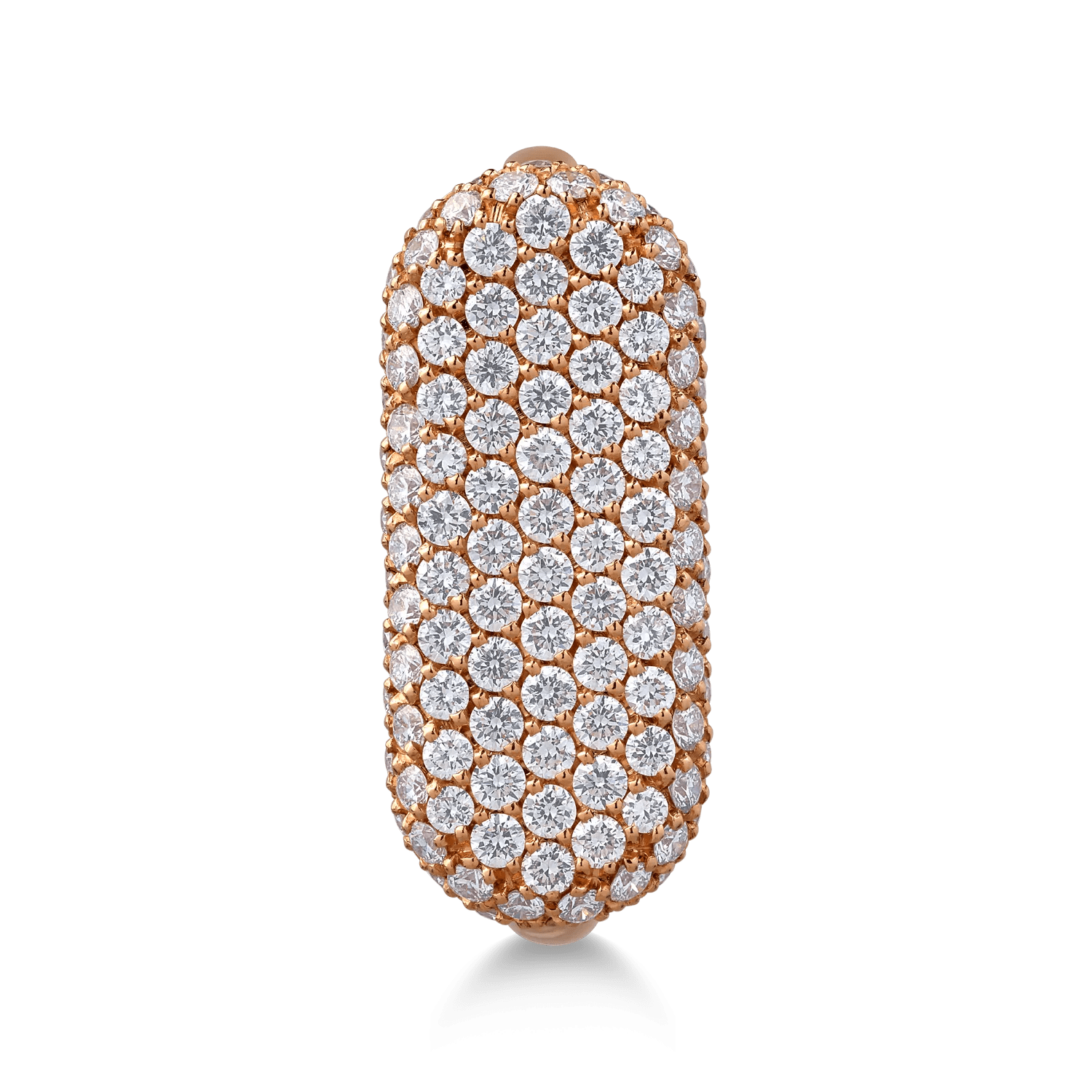 Inel din aur roz cu diamante de 1.05ct Inel din aur roz cu diamante de 1.05ct