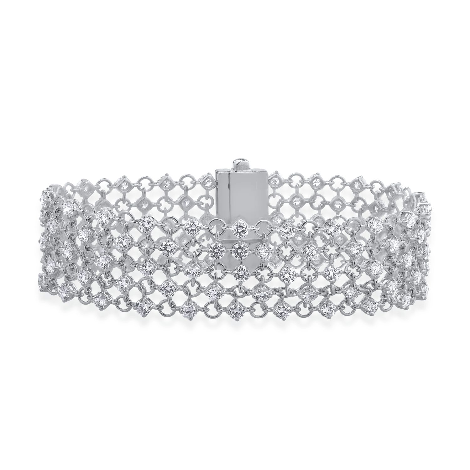 Brățară din aur alb cu diamante de 9.35ct Brățară din aur alb cu diamante de 9.35ct