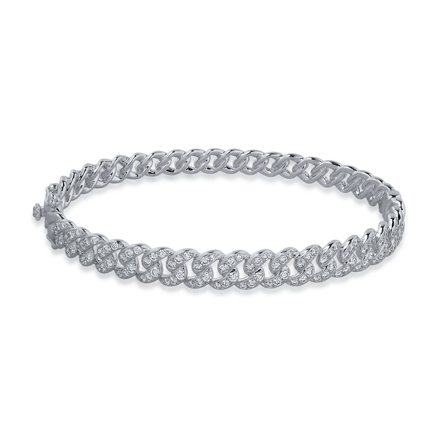 Brățară din aur alb cu diamante de 1.34ct Brățară din aur alb cu diamante de 1.34ct