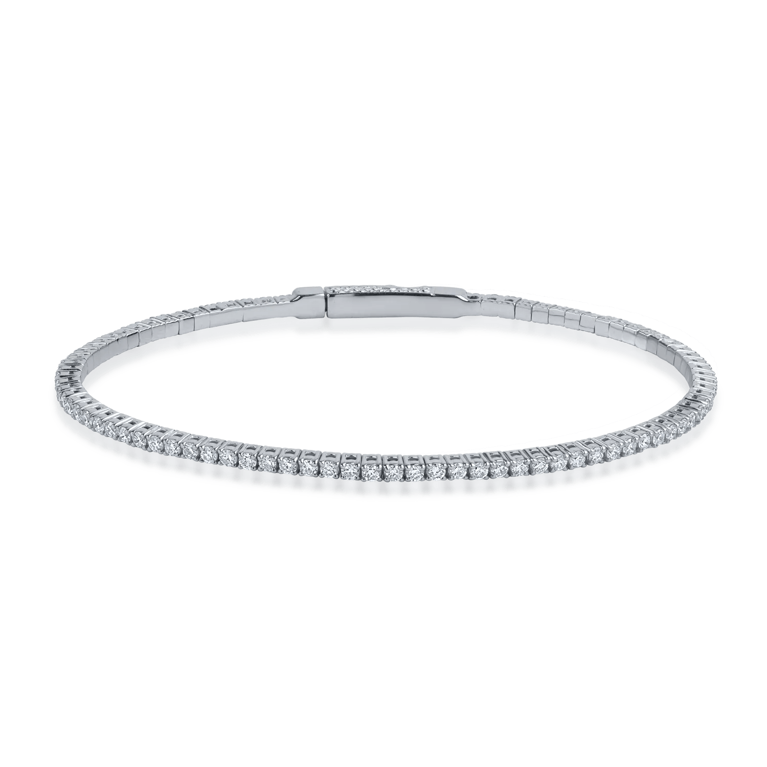 Brățară din aur alb cu diamante de 1.41ct Brățară din aur alb cu diamante de 1.41ct