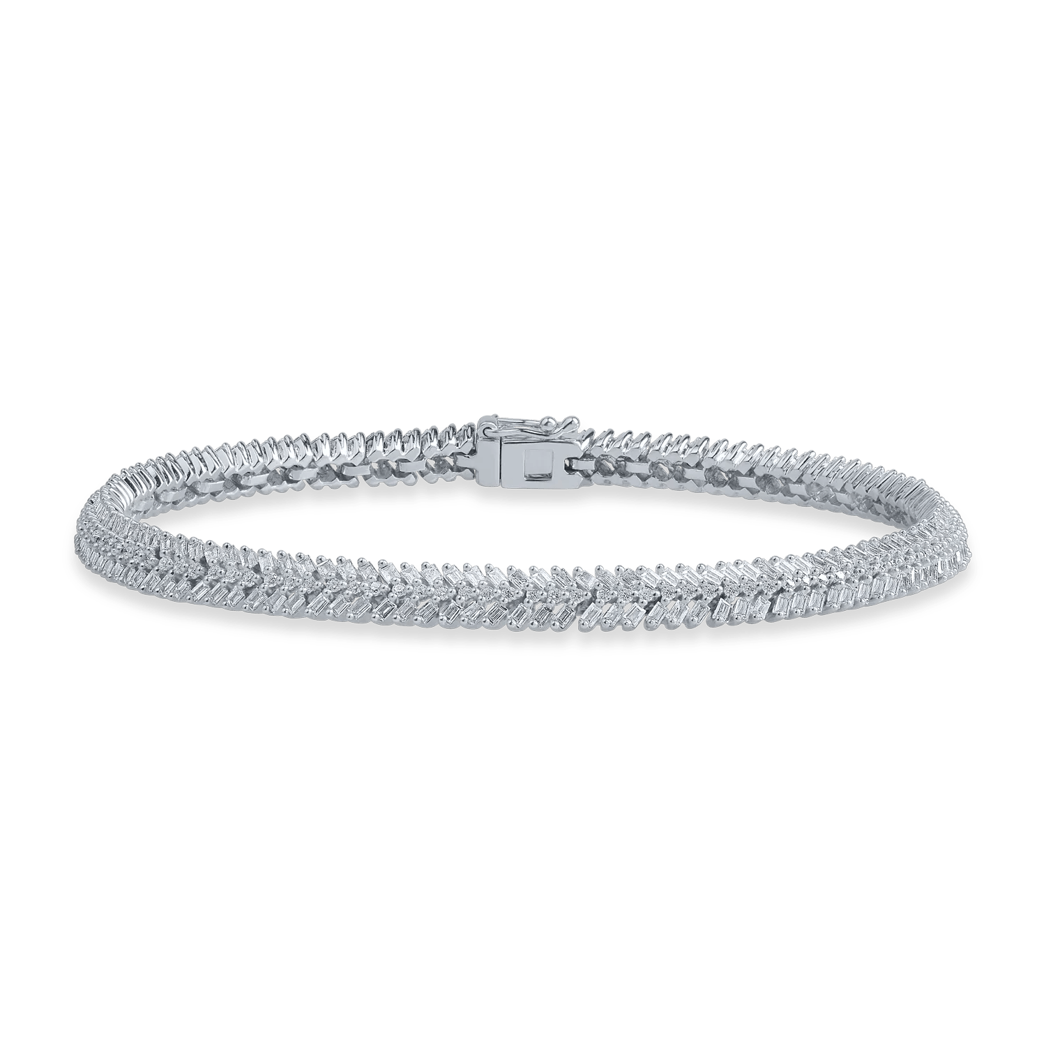 Brățară din aur alb cu diamante de 2.21ct Brățară din aur alb cu diamante de 2.21ct