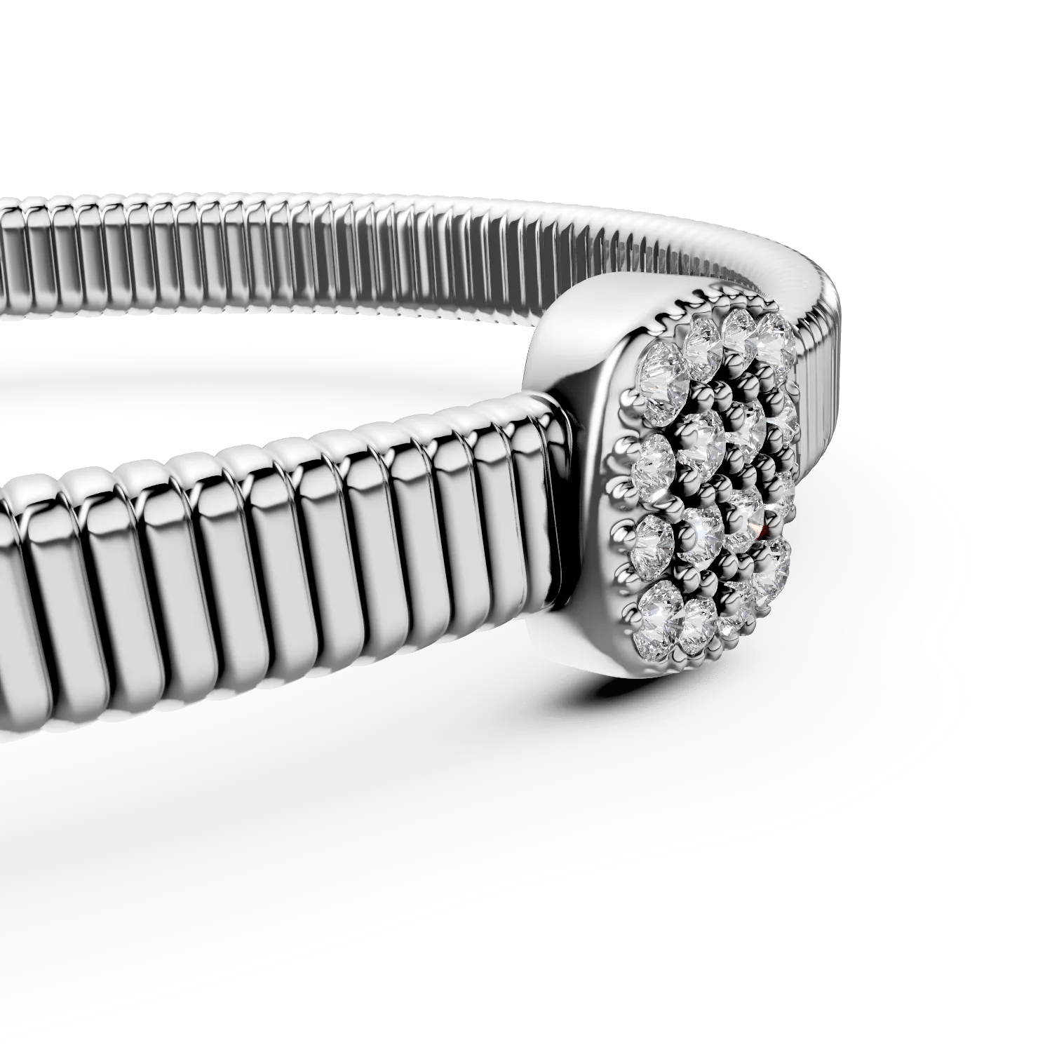 Brățară din aur alb cu diamante de 0.19ct Brățară din aur alb cu diamante de 0.19ct
