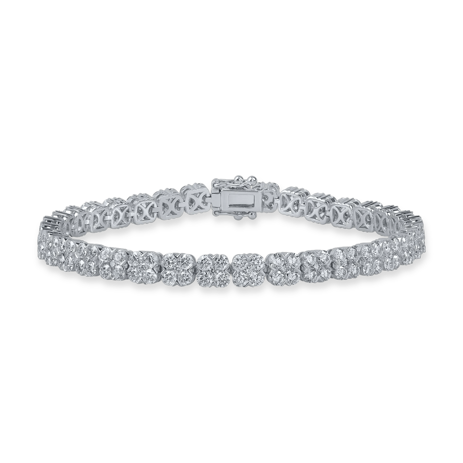 Brățară din aur alb cu diamante de 6.7ct Brățară din aur alb cu diamante de 6.7ct