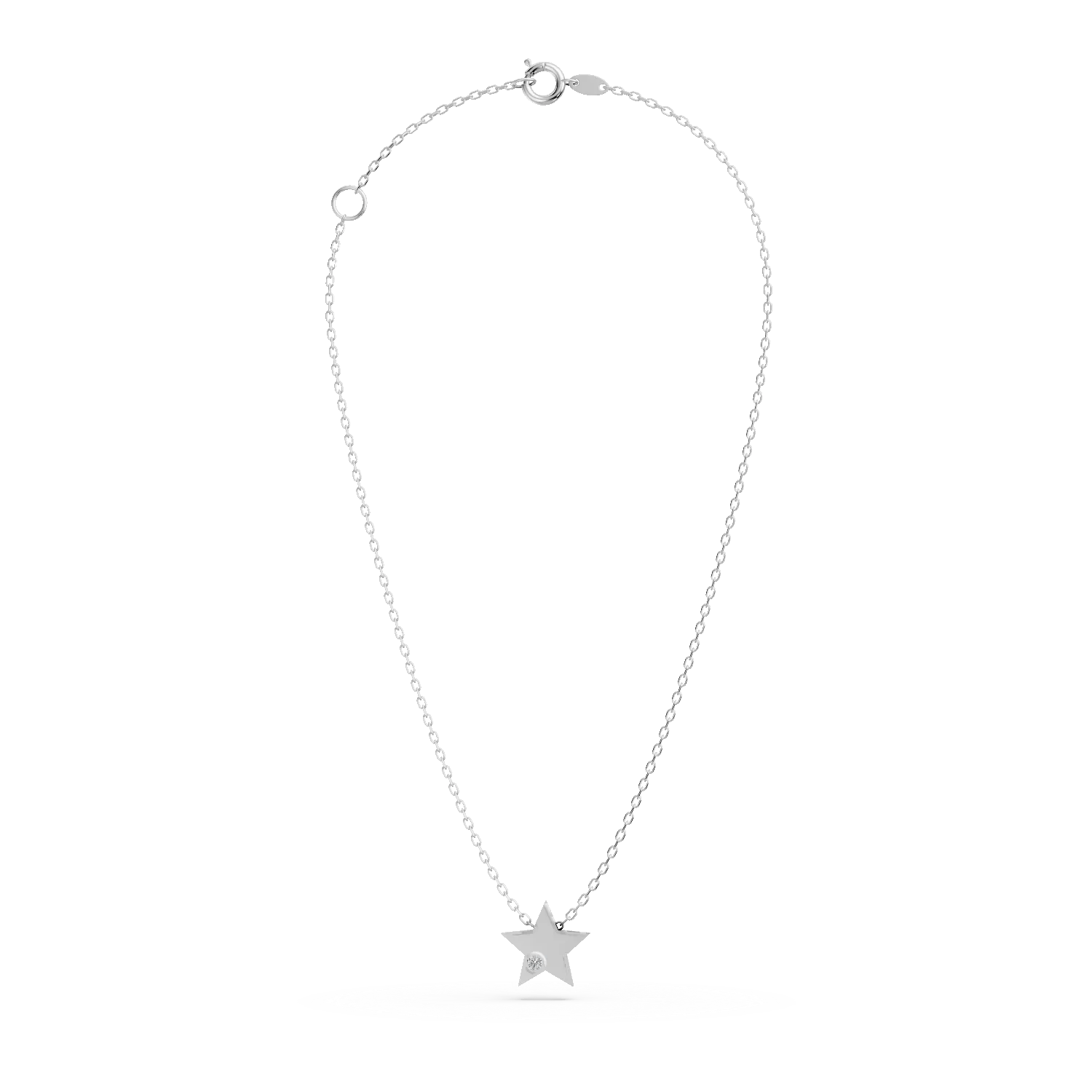 Lanț din aur alb cu diamant – Teilor Lanț din aur alb cu diamant – Teilor