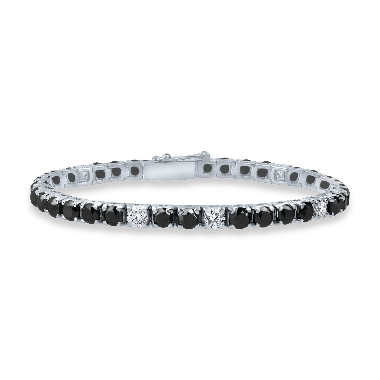 Brățară tennis aur alb cu diamante 12.5ct Brățară tennis aur alb cu diamante 12.5ct