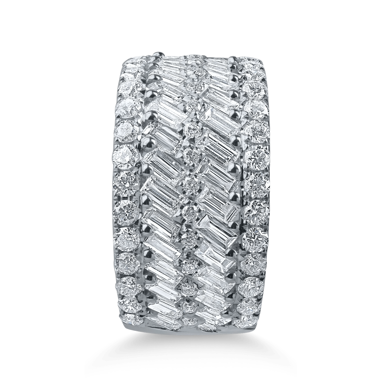 Inel din aur alb cu diamante – 2.37ct Inel din aur alb cu diamante - 2.37ct
