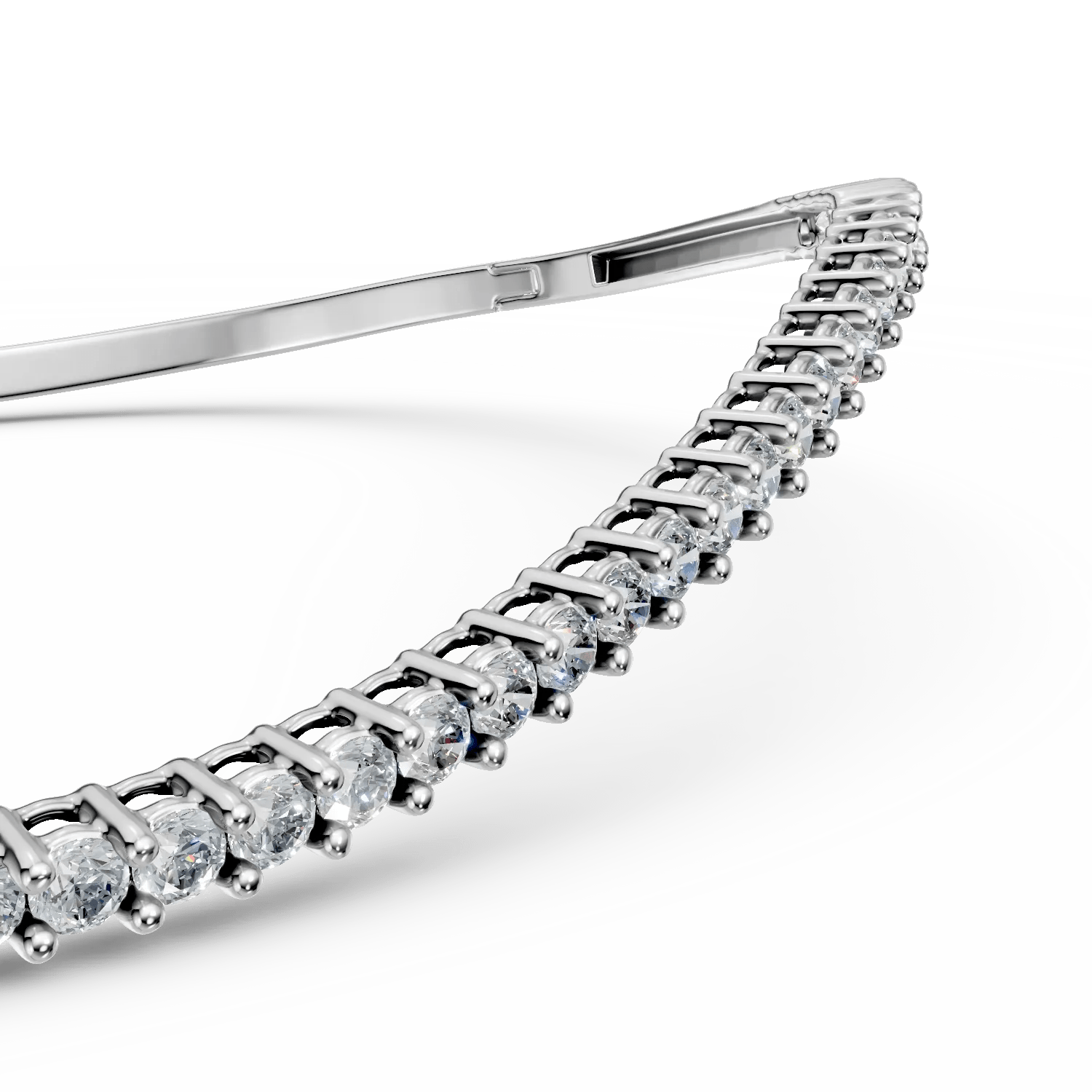 Brățară aur alb cu diamante 0.63ct | bijuterii biju Brățară aur alb cu diamante 0.63ct | bijuterii biju