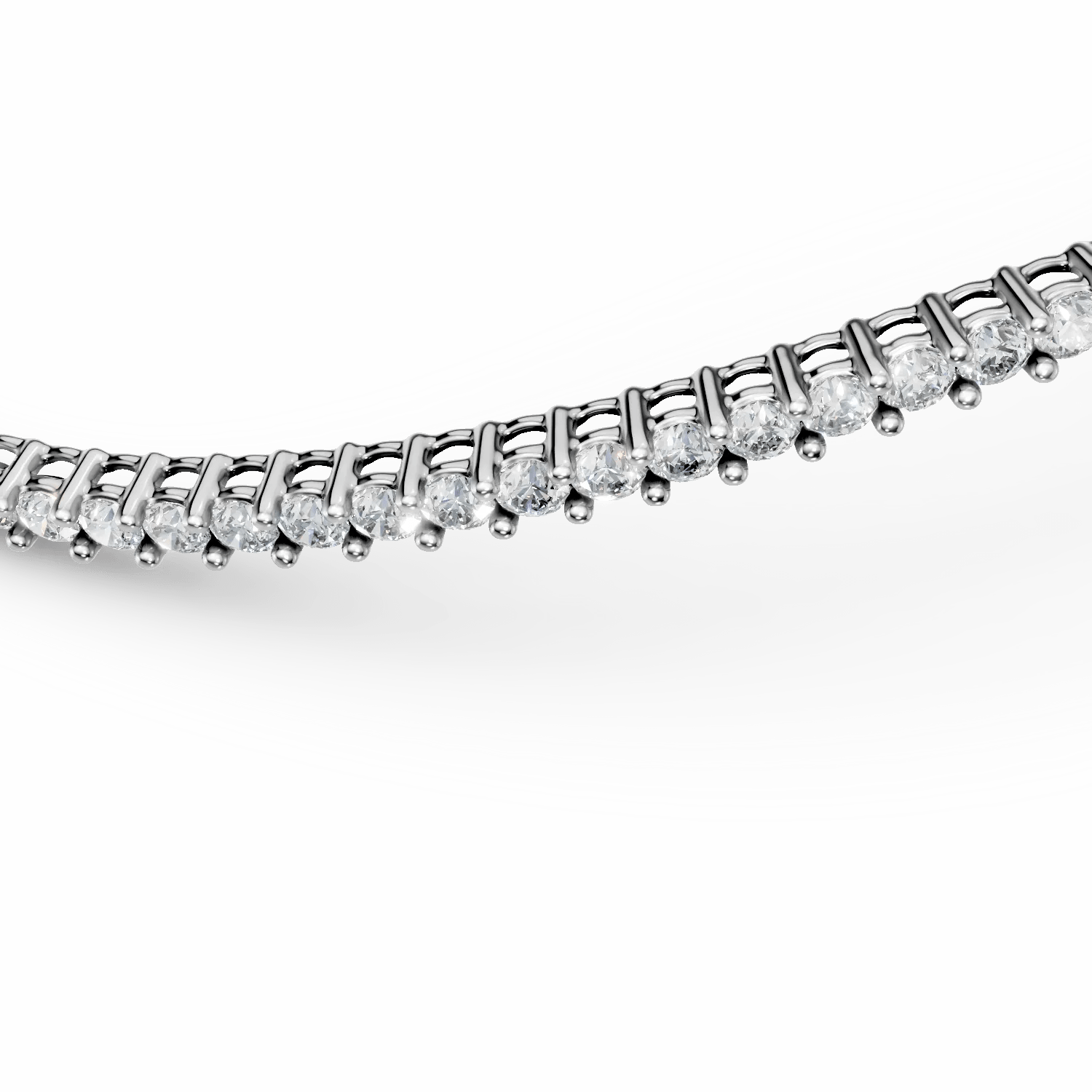Brățară aur alb cu diamante 0.63ct | bijuterii biju Brățară aur alb cu diamante 0.63ct | bijuterii biju
