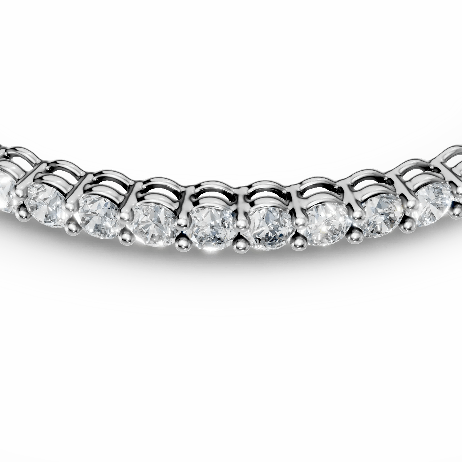 Brățară din aur alb cu diamante – 2.68ct Brățară din aur alb cu diamante - 2.68ct