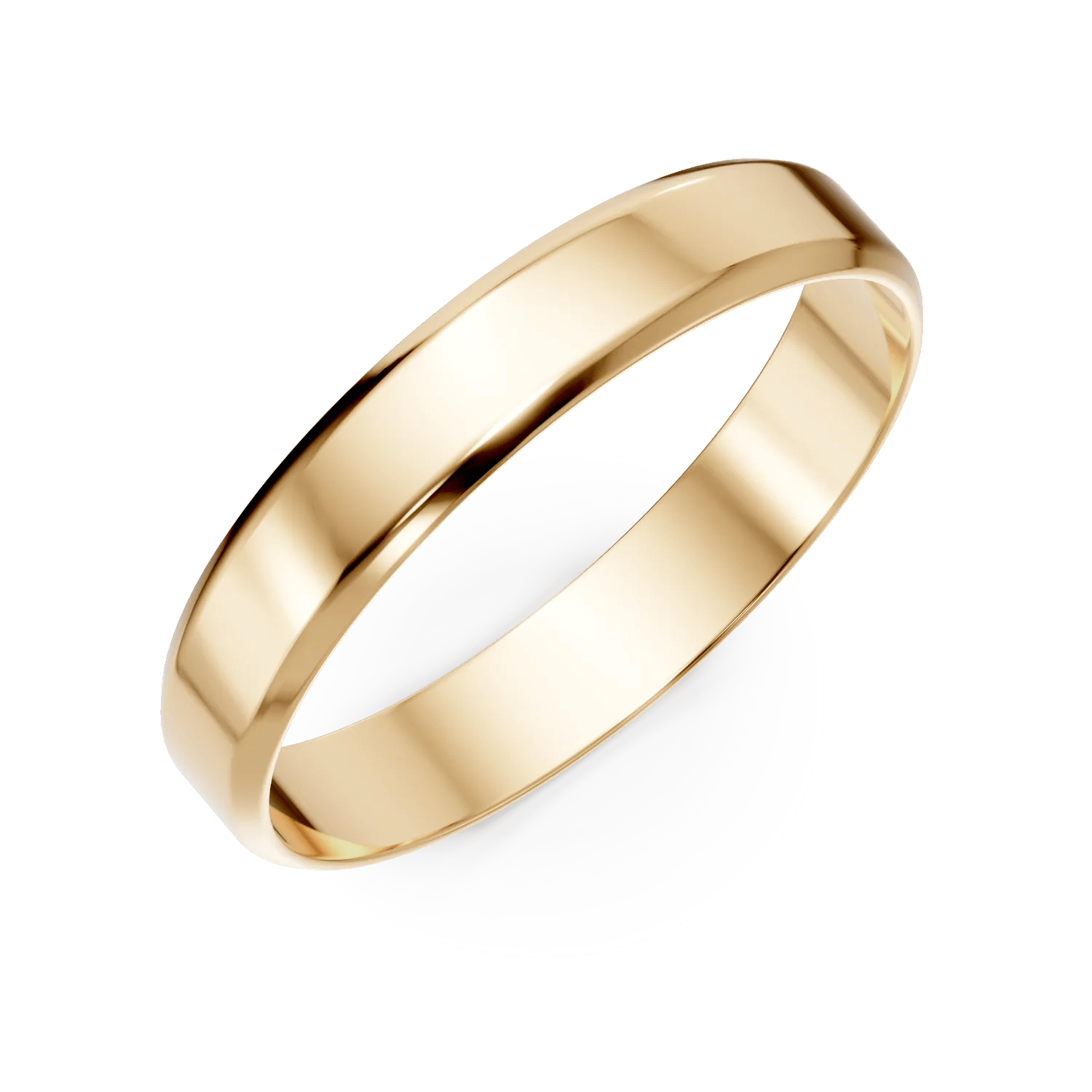 Verigheta din aur model TEI-FLAT BEVEL LIGHT pentru ea – Teilor Verigheta din aur model TEI-FLAT BEVEL LIGHT pentru ea – Teilor
