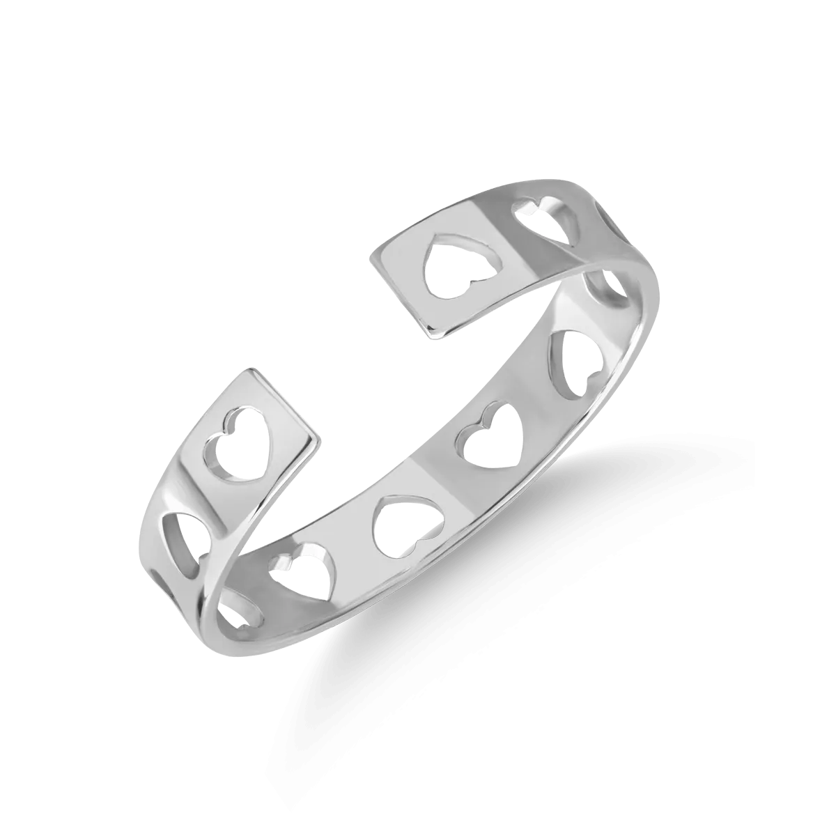 Inel din aur alb Inel din aur alb