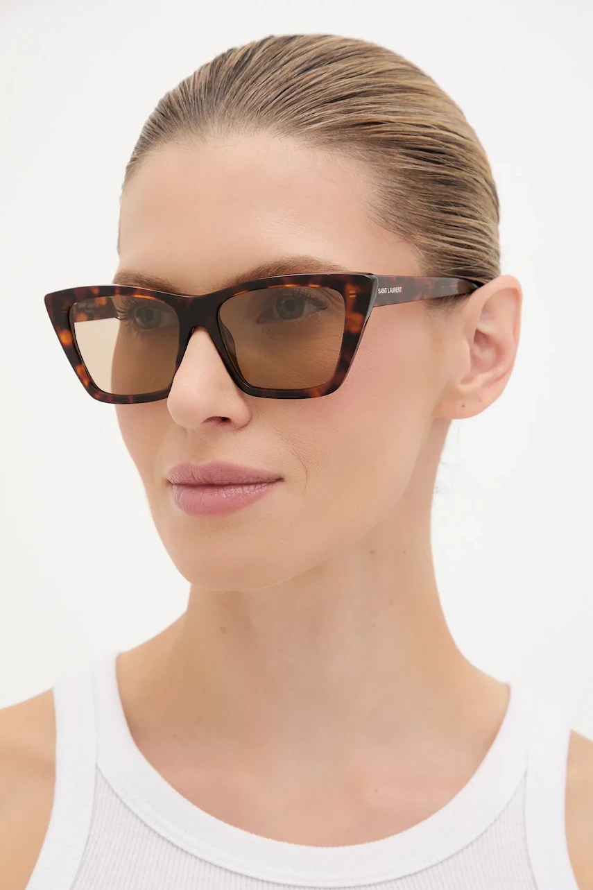 Ochelari de soare saint laurent – rame ochi de pisică Ochelari de soare saint laurent - rame ochi de pisică