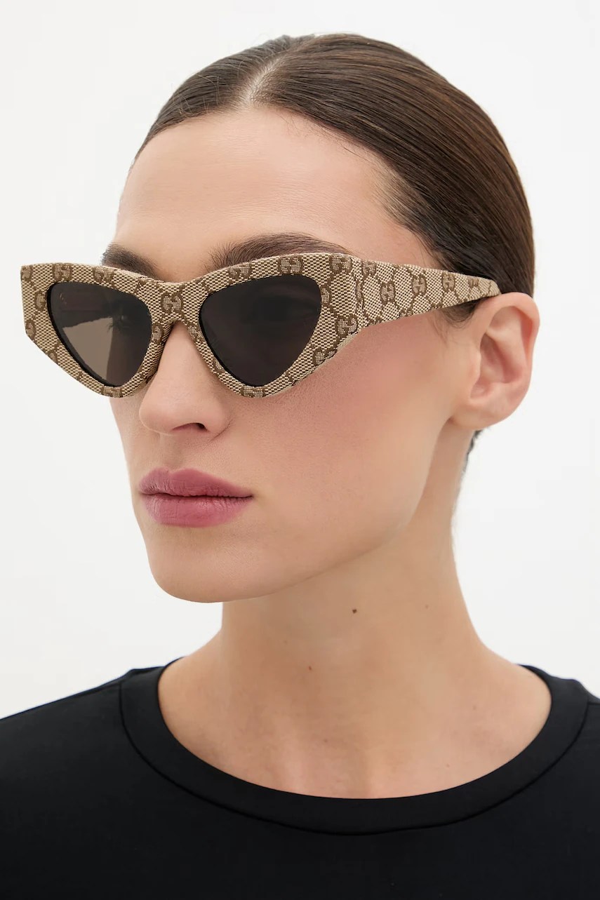 Ochelari de soare gucci cat eye pentru femei Ochelari de soare gucci cat eye pentru femei