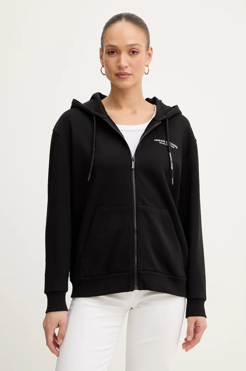 Hanorac de bumbac armani exchange Hanorac de bumbac armani exchange