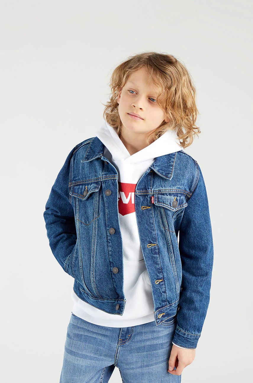 Geacă din denim levi’s pentru copii Geacă din denim levi’s pentru copii
