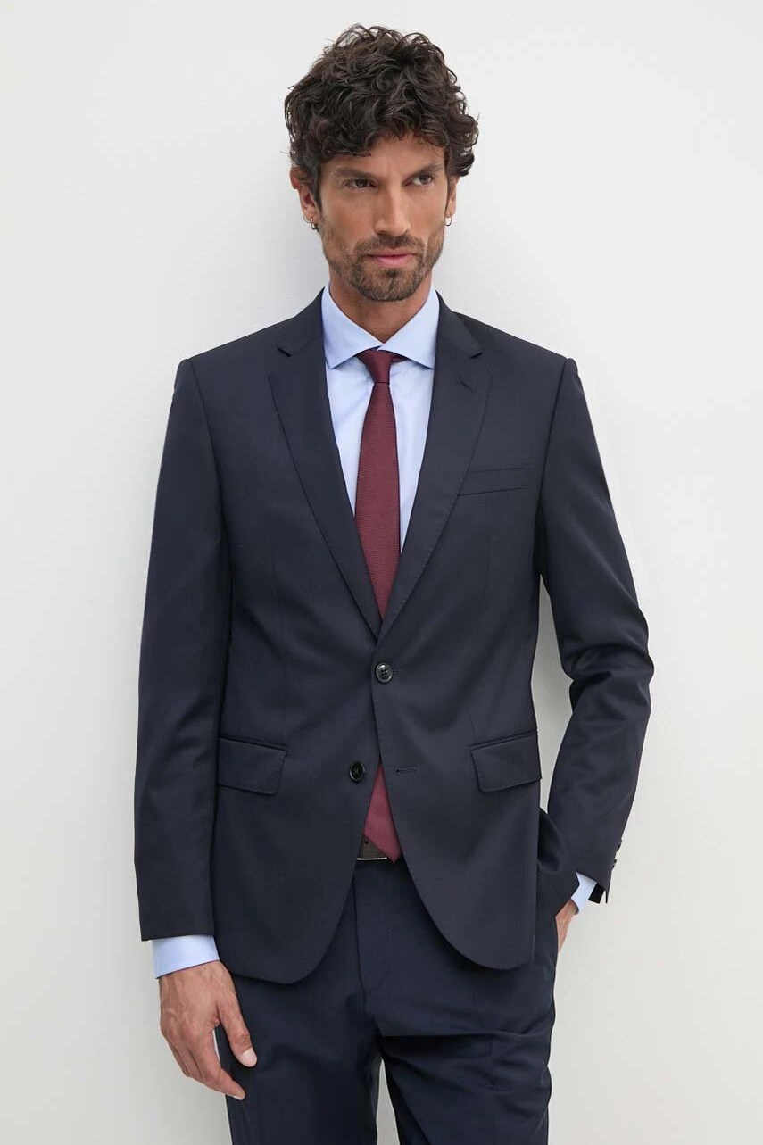 Geacă de lână BOSS Geacă de lână BOSS