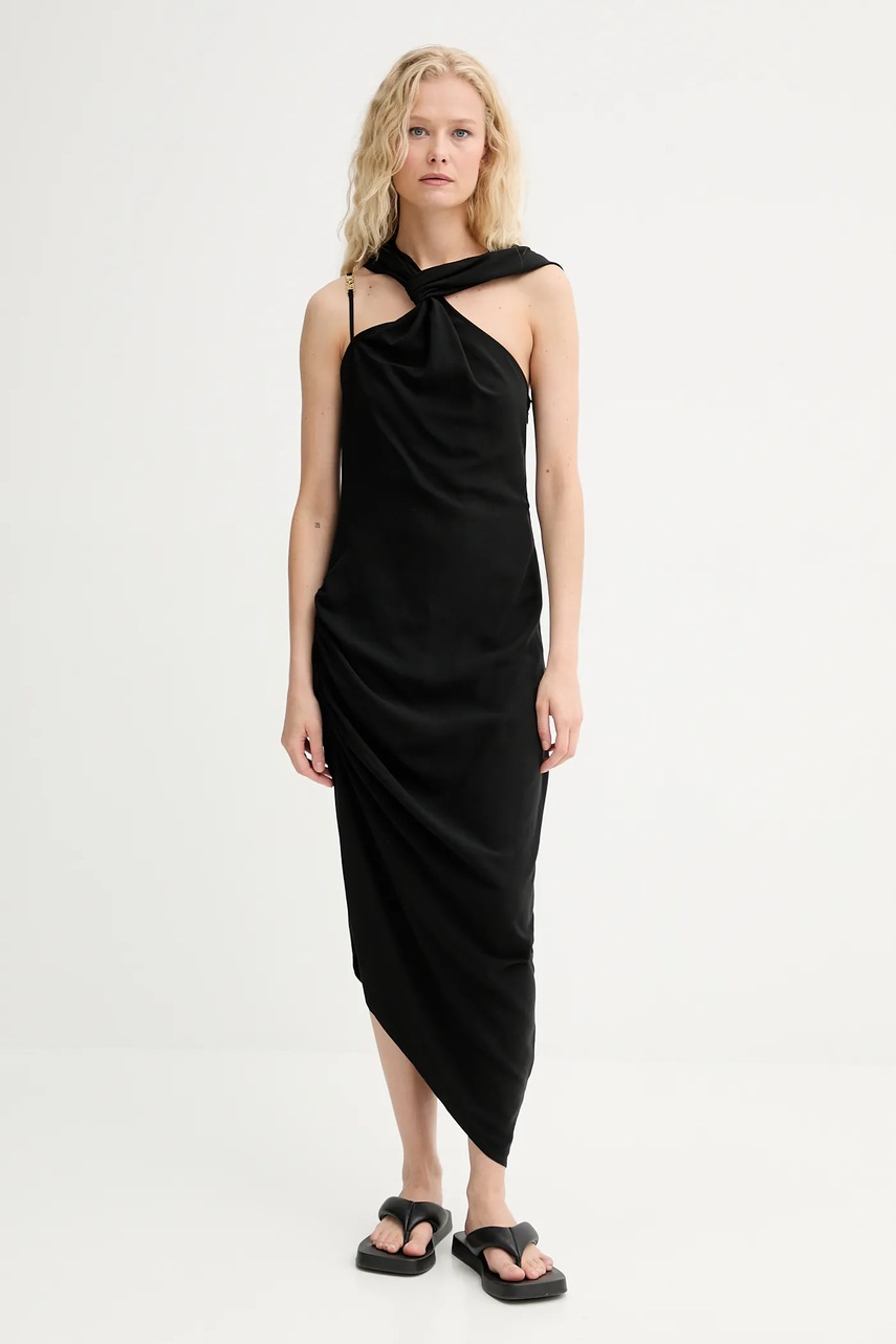 Rochie renewed din amestec de in – upcycling creativ Rochie renewed din amestec de in – upcycling creativ