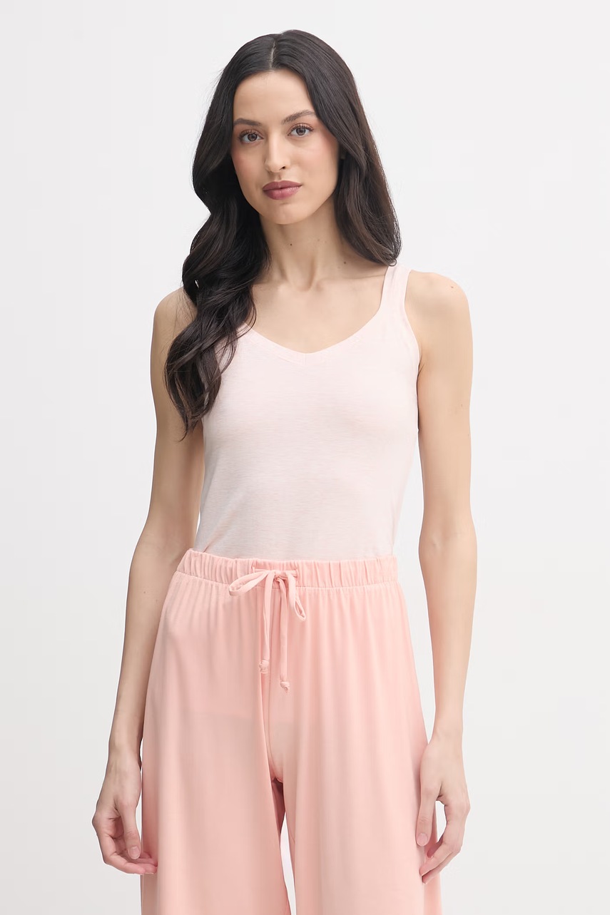 Top de femei united colors of benetton din bumbac cu elastan Top de femei united colors of benetton din bumbac cu elastan