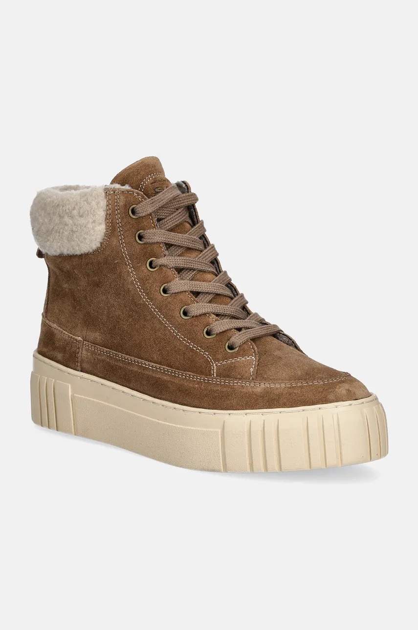 Pantofi Snowmont din piele întoarsă de la gant Pantofi Snowmont din piele întoarsă de la gant