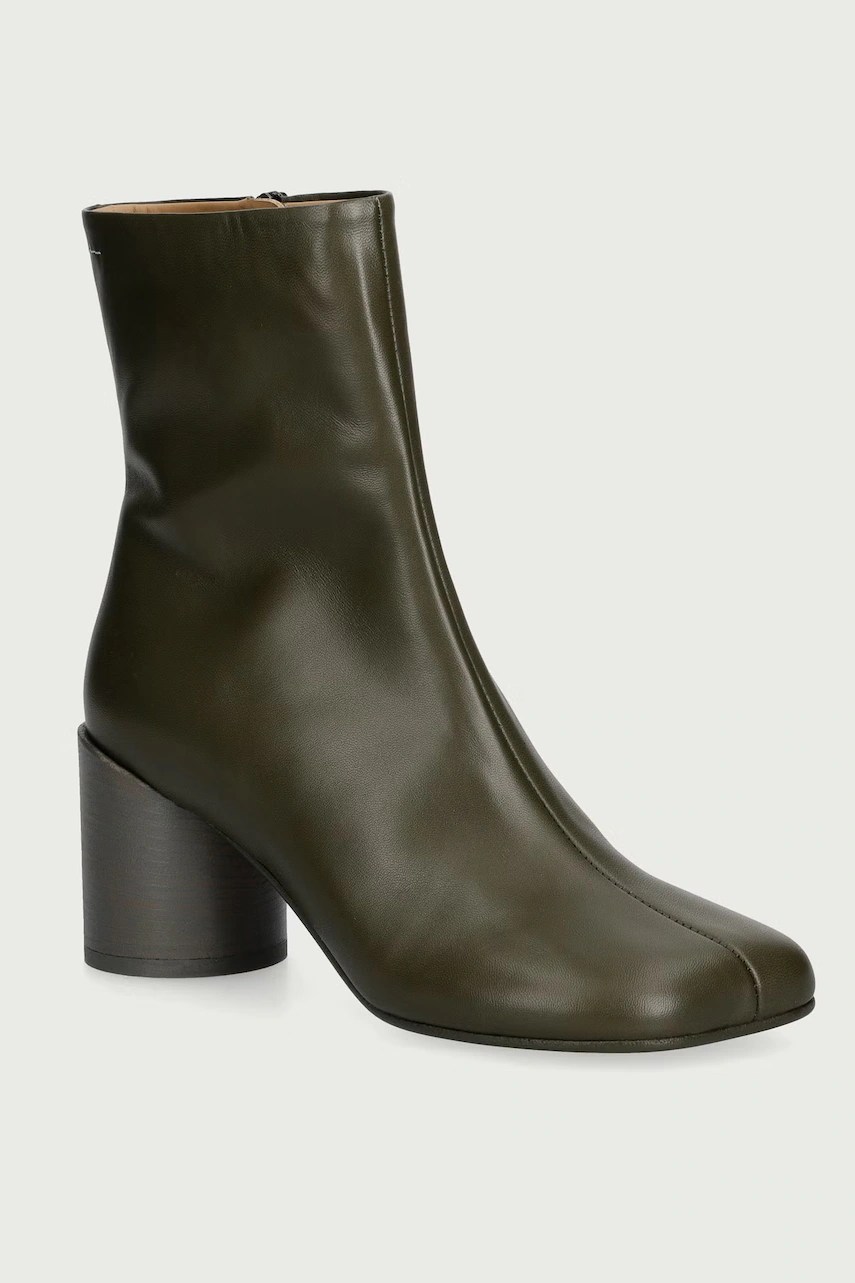 Botine din piele pentru femei – MM6 Maison Margiela Botine din piele pentru femei – MM6 Maison Margiela