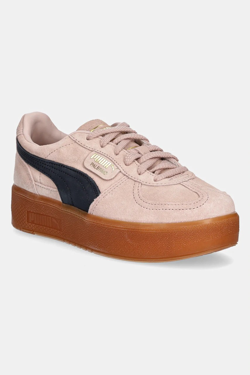 Sneakers puma din piele întoarsă Palermo Elevata Wns Sneakers puma din piele întoarsă Palermo Elevata Wns