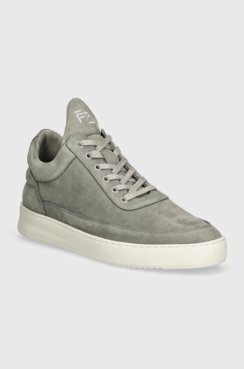 Sneakers bărbați filling pieces din piele întoarsă Low Top Ripple Nubuck Sneakers bărbați filling pieces din piele întoarsă Low Top Ripple Nubuck