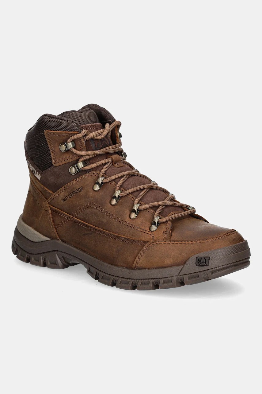 Ghete bărbați CAT footwear din piele THRESHOLD HIKER WP Ghete bărbați CAT footwear din piele THRESHOLD HIKER WP