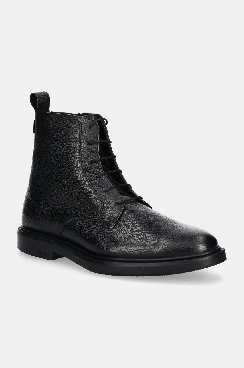 Boss pantofi înălți de piele Larry Boss pantofi înălți de piele Larry