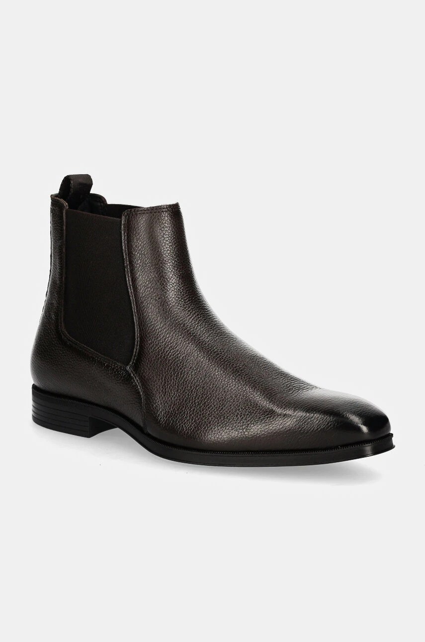 Ghete BOSS chelsea de piele Theon Ghete BOSS chelsea de piele Theon