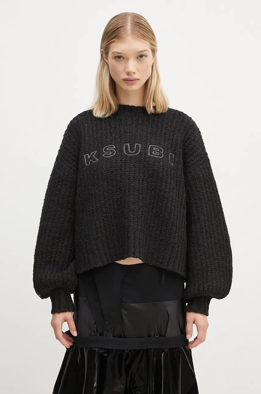 Pulover KSUBI de lână Bookie Knit Pulover KSUBI de lână Bookie Knit