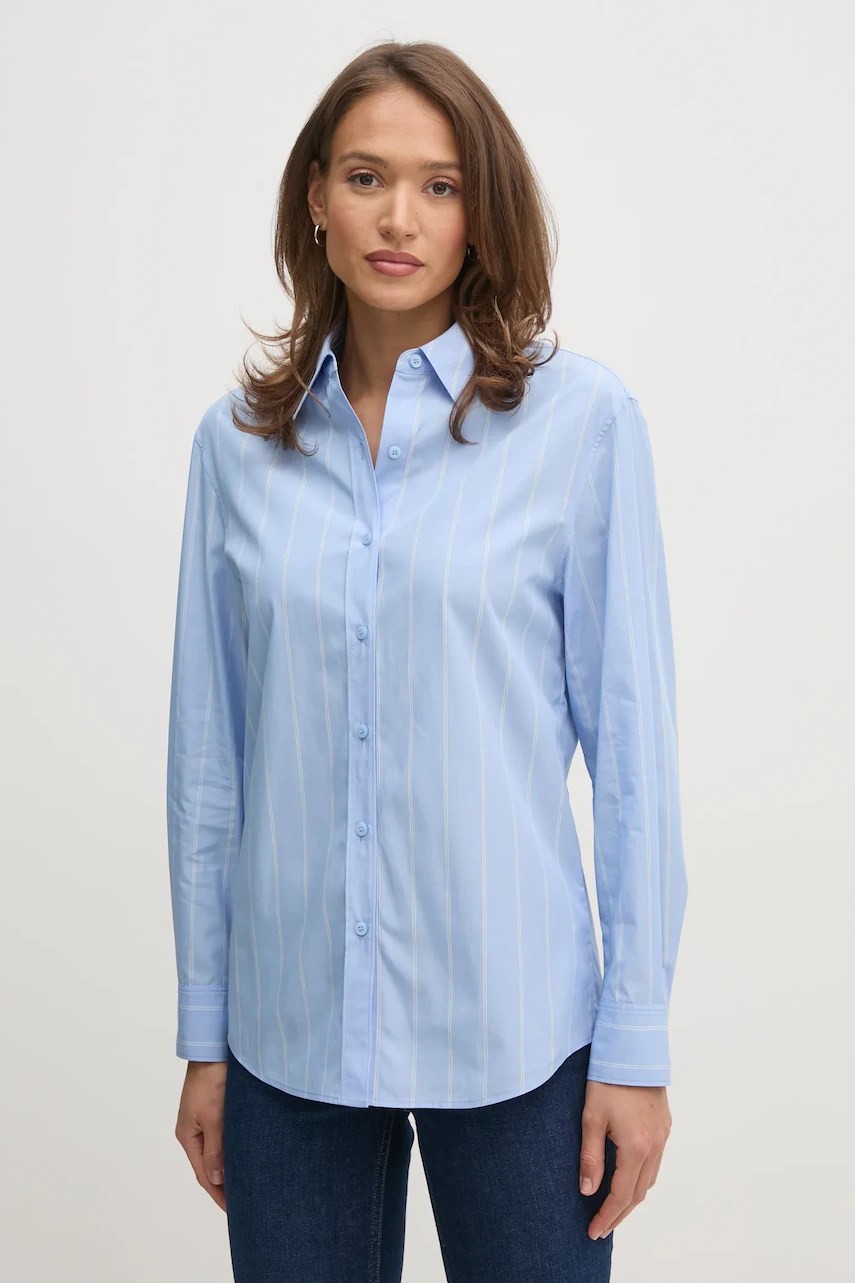 Cămașă din bumbac calvin klein Cămașă din bumbac calvin klein