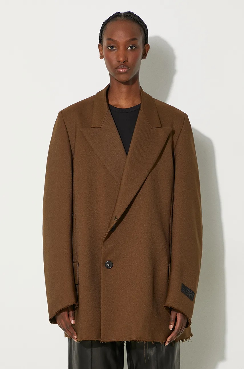 Mm6 maison margiela palton cu croială lejeră Mm6 maison margiela palton cu croială lejeră