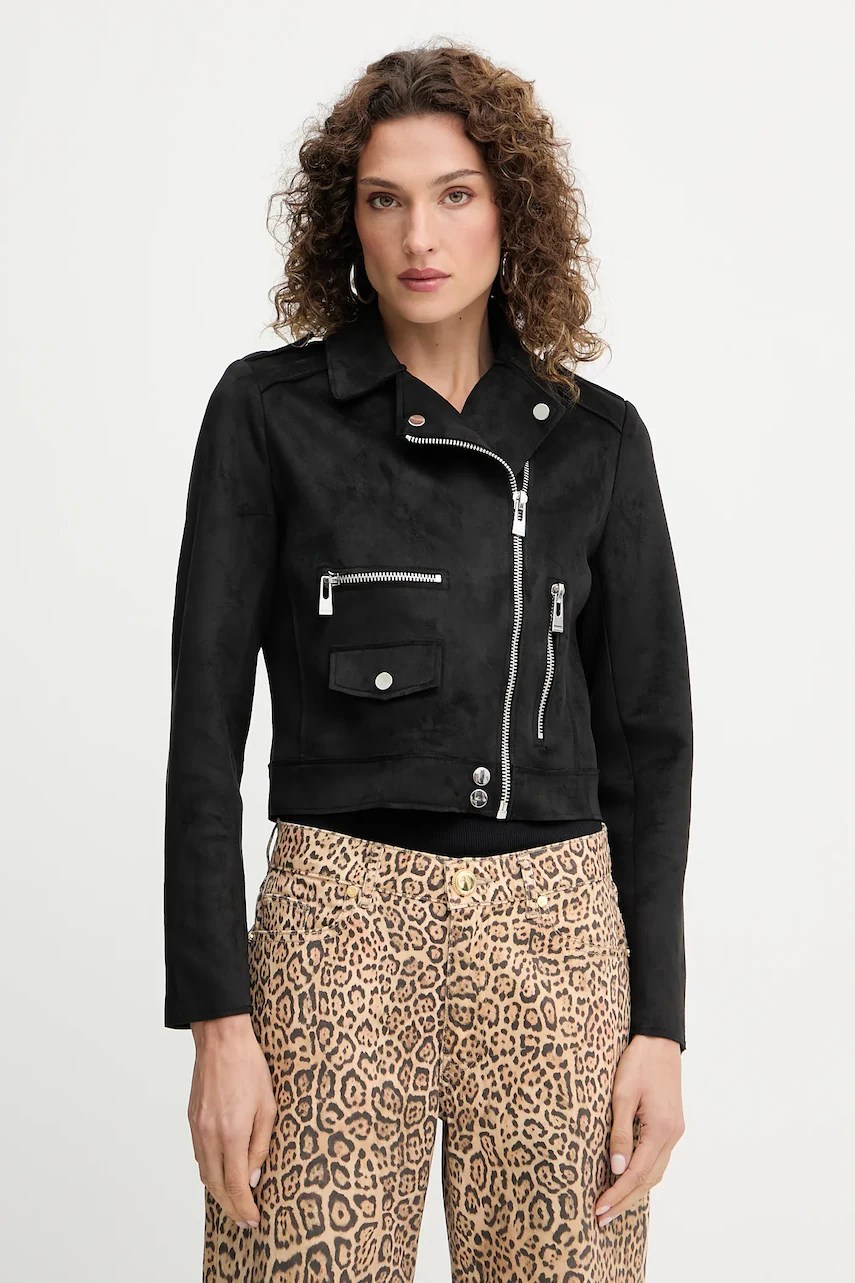 Geacă biker de piele patrizia pepe Geacă biker de piele patrizia pepe