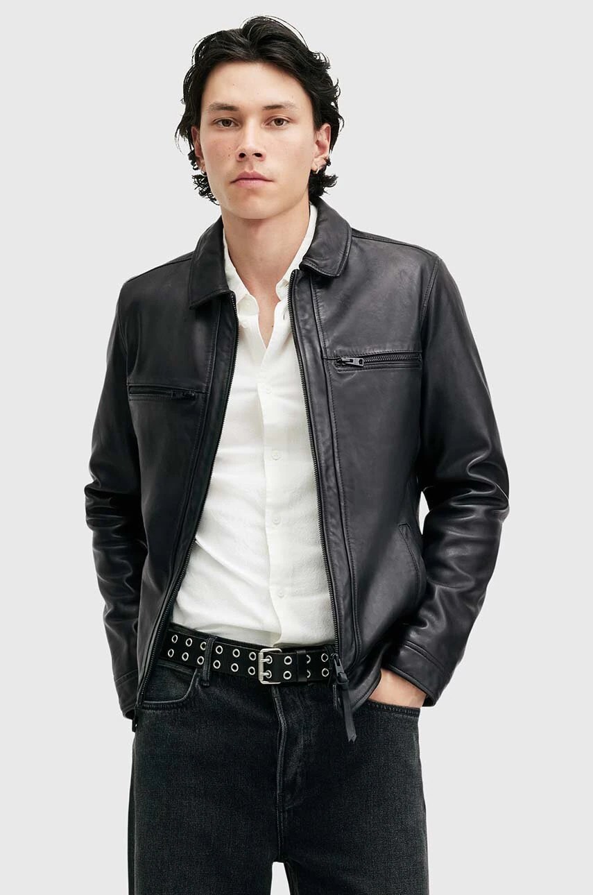 Geacă de piele LUCK JACKET AllSaints Geacă de piele LUCK JACKET AllSaints