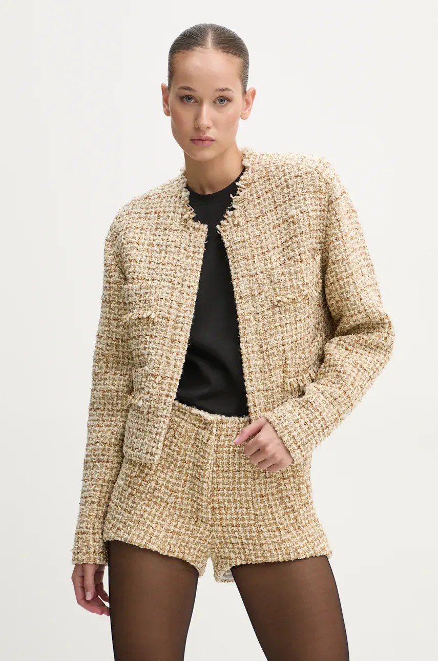 Geacă de modă IRO cu fir de argint Geacă de modă IRO cu fir de argint