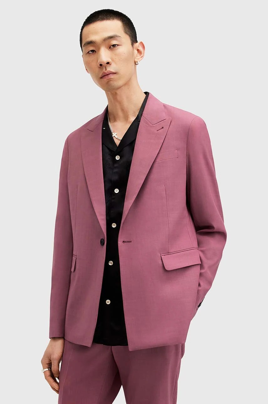 Sacou din lână AllSaints AURA Sacou din lână AllSaints AURA