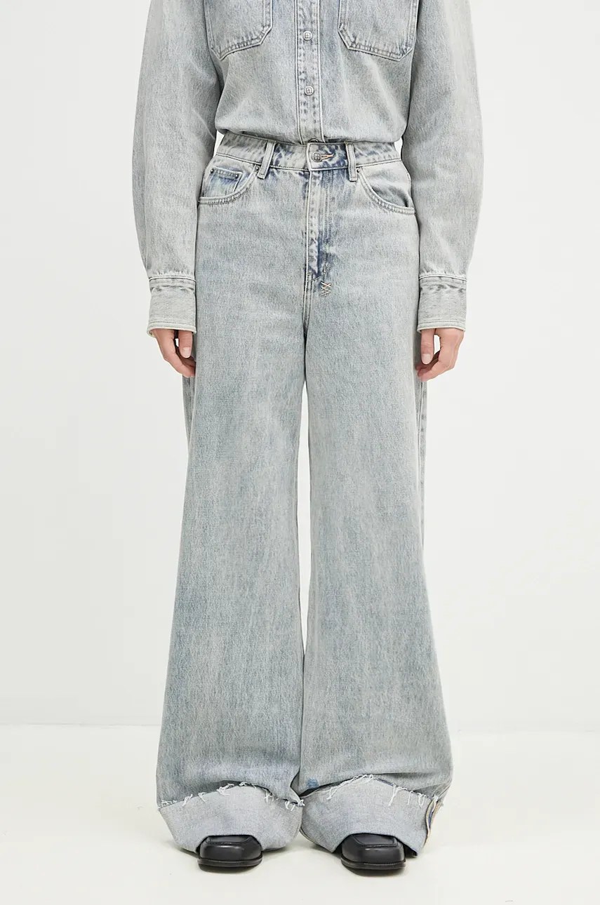 Jeansi KSUBI Strider Worn Cuffed Jeansi KSUBI Strider Worn Cuffed