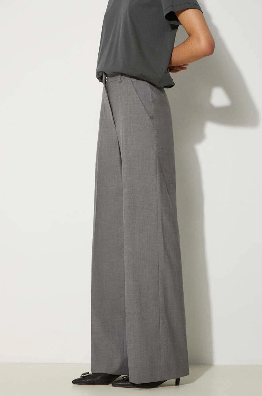 Pantaloni kenzo din lână Cool Wool Wide Pantaloni kenzo din lână Cool Wool Wide
