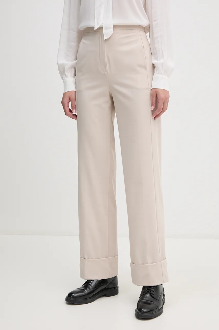 Pantaloni sisley din lână eleganți Pantaloni sisley din lână eleganți